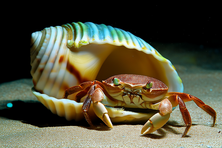 Crabby Companions: How Pea Crabs Thrive Inside Their Shells