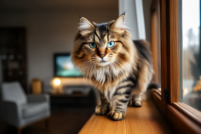 Unveiling the Majestic: Life with a Maine Coon