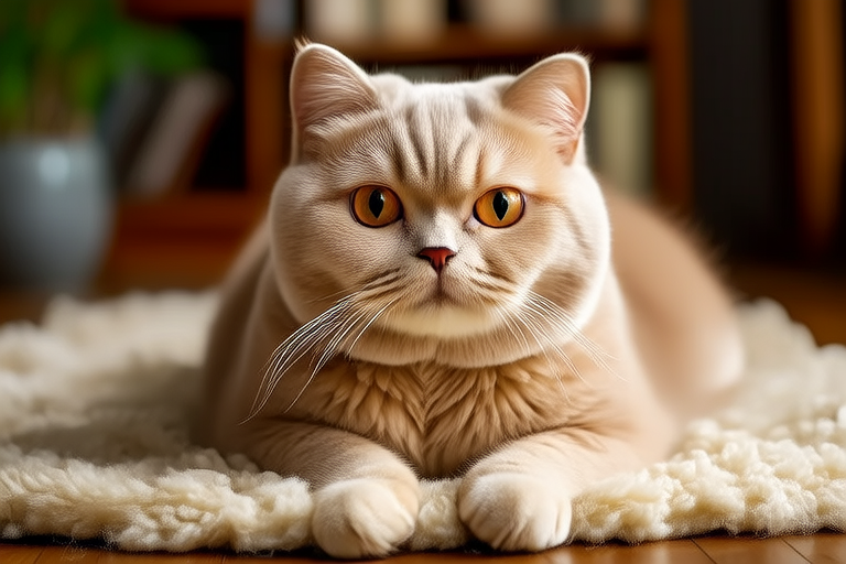 From Crown to Couch: Inside the Daily Life of a Golden British Shorthair