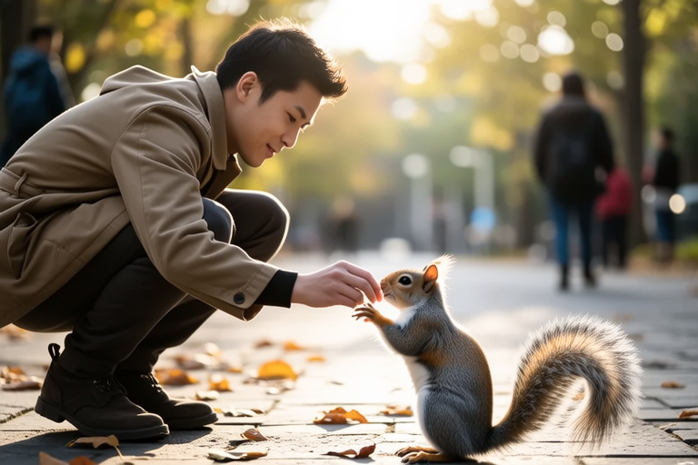 Adventures in Feathers and Fur: One Man’s Journey Raising an Urban Squirrel