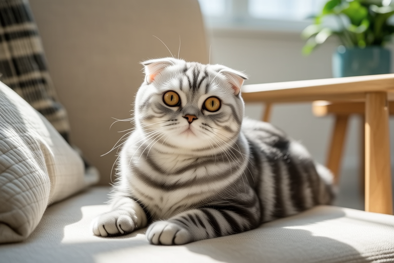 From Catwalk to Couch: Inside the Life of a Scottish Fold
