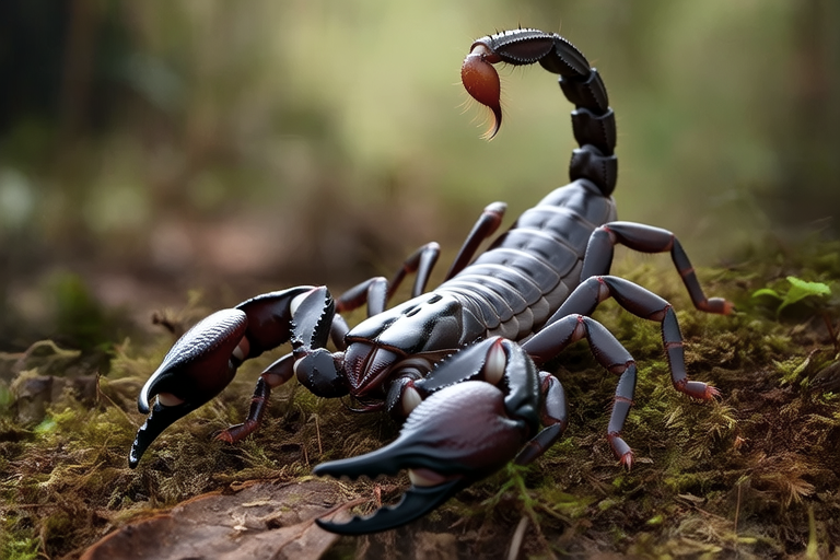 The Majestic Beauty of Heterometrus Spinifer: A Close Encounter